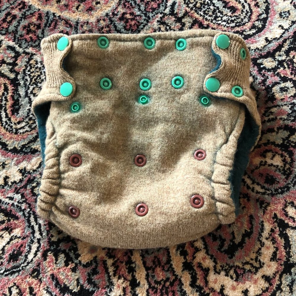 Mamabear 100% wool diaper cover. Newborn-2T